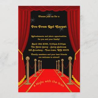 Einladung vor Beginn der Sitzung, Pre-Prom, Roter 