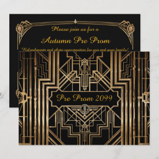 Einladung vor der Prom, Quinceanera, Gatsby V3