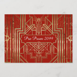 Einladung vor der Prom, Quinceanera, Gatsby V3