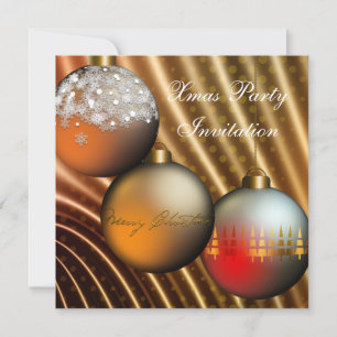 Einladung Weihnachten Christmas Party