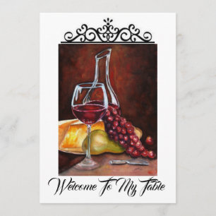 Einladung - Willkommen in meinem Tisch