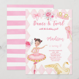 Einladung zu Ballerina 8. Geburtstag