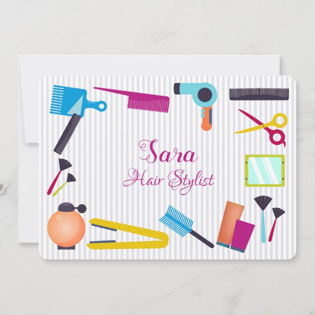 Einladung zu Beauty School Elements (Vorderseite)