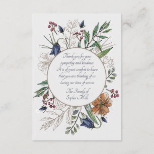 Einladung zu Blume im Beileid