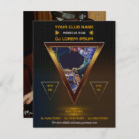 Einladung zu DJ Music and Dance Gig Foto