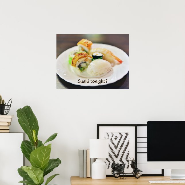 Einladung zu einem romantischen Abendessen Poster (Heimbüro)