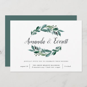 Einladung zu einer Fülle von Foliage Hochzeiten