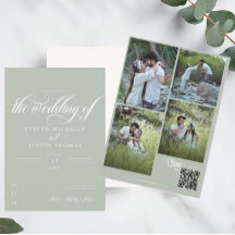 Einladung zu einer Minimalskripthochzeit