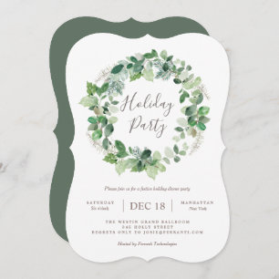 Einladung zu einer natürlichen Warme Feier