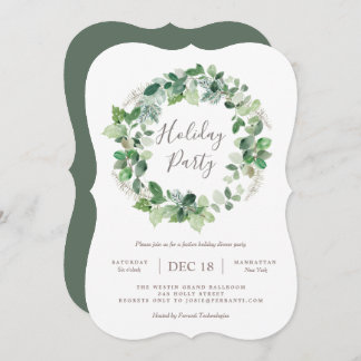 Einladung zu einer natürlichen Warme Feier