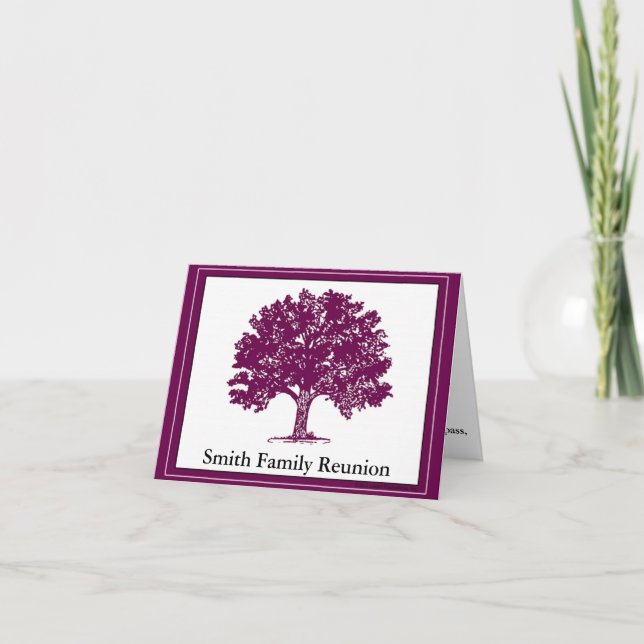 Einladung zu einer Wiedersehen (Vorderseite)