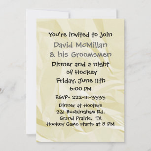 Einladung zu Fun Bachelor Party