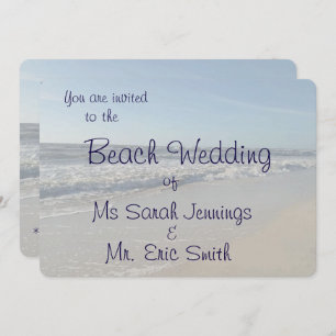 Einladung zu Fun Beach Hochzeiten