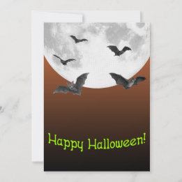 Einladung zu Halloween Full Moon & Bats
