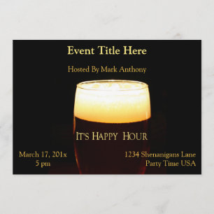 Einladung zu Happy Hour Lager