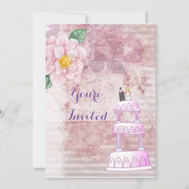 Einladung zu Hochzeiten (Vorderseite)