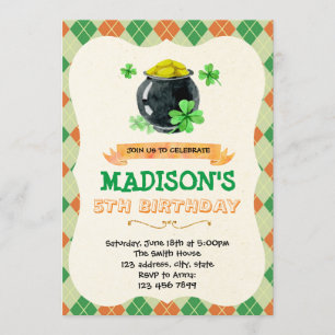 Einladung zu irischen Themenfeiern