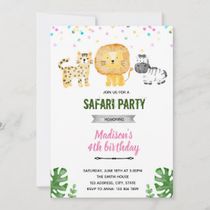 Einladung zu Pastel Safari