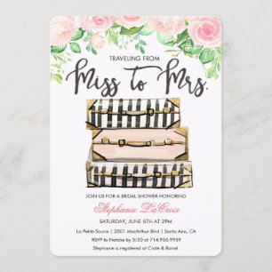 Einladung zu Reise-Thema Blumendusche