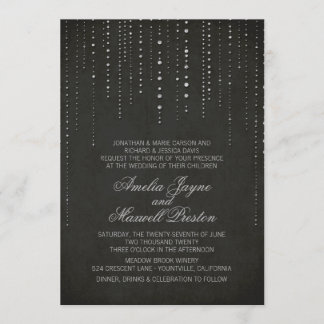 Einladung zu Schwarz-Silber-Hochzeiten