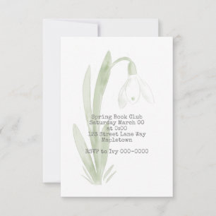 Einladung zu Snowdrop