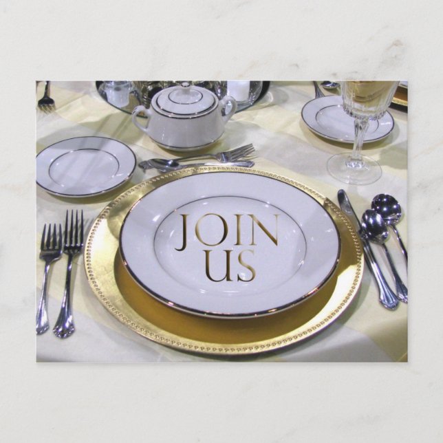 Einladung zu Sonderveranstaltungen (Vorderseite)