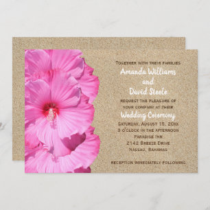 Einladung zu tropischen Hochzeiten (Strand und San