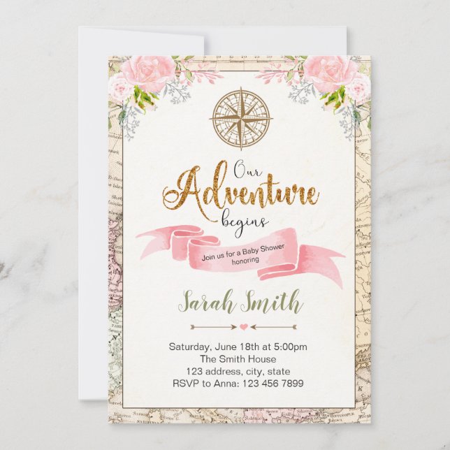 Einladung zu unserem Abenteuer (Vorderseite)