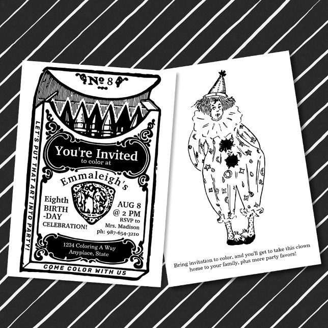 Einladung zu Vintagen Crayons (Von Creator hochgeladen)