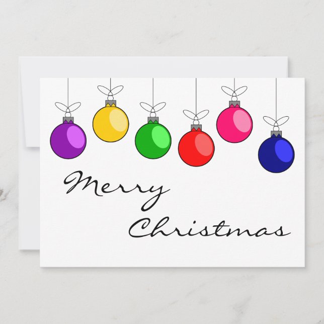 Einladung zu Weihnachten (Vorderseite)