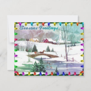 Einladung zu Weihnachtsfeiertagen