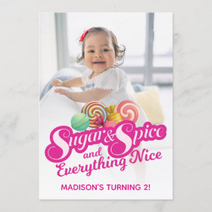 Einladung zu Zucker und Gewürzen