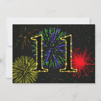 Einladung zum 11. Geburtstag