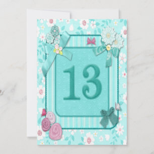 Einladung zum 13. Geburtstag