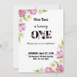 Einladung zum 1. Geburtstag