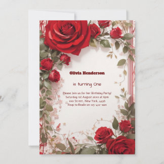 Einladung zum 1. Geburtstag