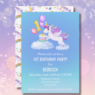 Einladung zum 1. Geburtstag