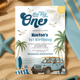 Einladung zum 1. Geburtstag des Surfens - The Big 