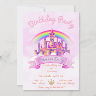 Einladung zum 1. Geburtstag einer Prinzessin - Edi