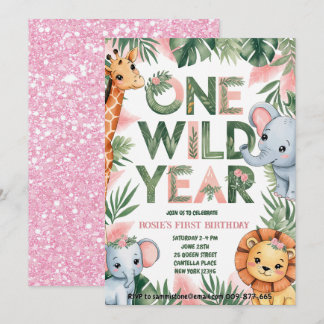 Einladung zum 1. Geburtstag eines Wildjahres