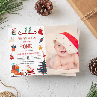 Einladung zum 1. Geburtstag Foto