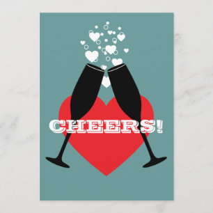 Einladung zum 1. Hochzeitstag - Beifall!