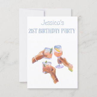 Einladung zum 21. Geburtstag