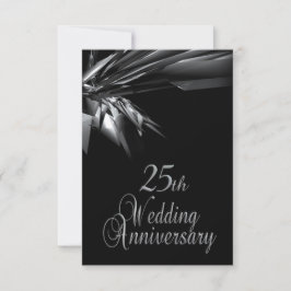 Einladung zum 25. Hochzeitstag