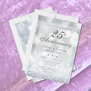 Einladung zum 25. Hochzeitstag