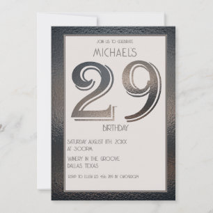 Einladung zum 29. Geburtstag