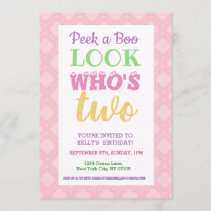 Einladung zum 2. Geburtstag