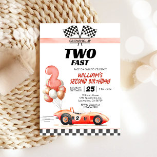 Einladung zum 2. Geburtstag von Two Fast Racing Ca