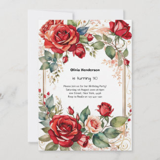 Einladung zum 30. Geburtstag