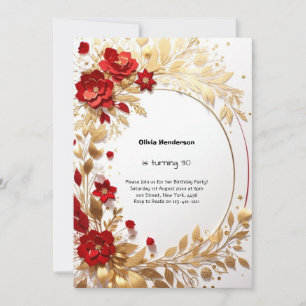 Einladung zum 30. Geburtstag